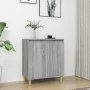 Aparador de madera contrachapada gris Sonoma 60x35x70 cm de vidaXL, Aparadores - Ref: Foro24-815157, Precio: 60,67 €, Descuen...