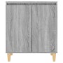 Aparador de madera contrachapada gris Sonoma 60x35x70 cm de vidaXL, Aparadores - Ref: Foro24-815157, Precio: 61,64 €, Descuen...