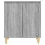 Aparador de madera contrachapada gris Sonoma 60x35x70 cm de vidaXL, Aparadores - Ref: Foro24-815157, Precio: 60,67 €, Descuen...