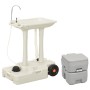 Juego de inodoro con lavabo portátil para camping de vidaXL, Camping y senderismo - Ref: Foro24-3154909, Precio: 344,77 €, De...