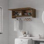 Armario madera contrachapada color roble ahumado 100x32,5x35 cm de vidaXL, Armarios roperos - Ref: Foro24-815213, Precio: 57,...
