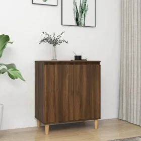 Aparador de madera contrachapada roble marrón 60x35x70 cm de vidaXL, Aparadores - Ref: Foro24-815158, Precio: 58,19 €, Descue...