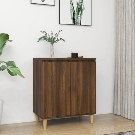 Aparador de madera contrachapada roble marrón 60x35x70 cm de vidaXL, Aparadores - Ref: Foro24-815158, Precio: 58,83 €, Descue...