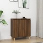 Aparador de madera contrachapada roble marrón 60x35x70 cm de vidaXL, Aparadores - Ref: Foro24-815158, Precio: 58,83 €, Descue...