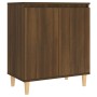 Aparador de madera contrachapada roble marrón 60x35x70 cm de vidaXL, Aparadores - Ref: Foro24-815158, Precio: 58,83 €, Descue...