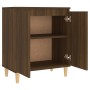 Aparador de madera contrachapada roble marrón 60x35x70 cm de vidaXL, Aparadores - Ref: Foro24-815158, Precio: 58,83 €, Descue...