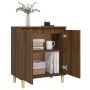 Aparador de madera contrachapada roble marrón 60x35x70 cm de vidaXL, Aparadores - Ref: Foro24-815158, Precio: 58,83 €, Descue...