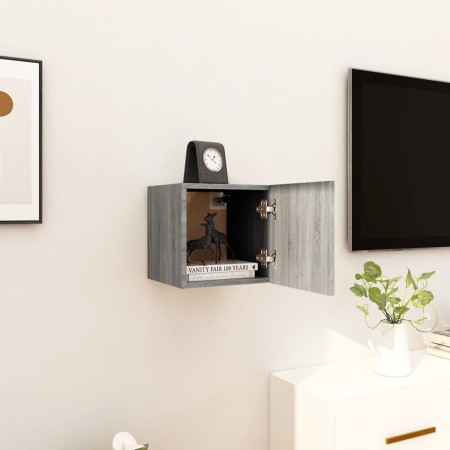 Mueble para TV de pared gris Sonoma 30,5x30x30 cm de vidaXL, Muebles TV - Ref: Foro24-815138, Precio: 22,95 €, Descuento: %