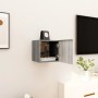 Mueble para TV de pared gris Sonoma 30,5x30x30 cm de vidaXL, Muebles TV - Ref: Foro24-815138, Precio: 22,95 €, Descuento: %
