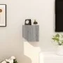 Mueble para TV de pared gris Sonoma 30,5x30x30 cm de vidaXL, Muebles TV - Ref: Foro24-815138, Precio: 22,60 €, Descuento: %