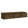 Armario pared madera contrachapada roble ahumado 88x26x18,5 cm de vidaXL, Estantes y estanterías - Ref: Foro24-815081, Precio...