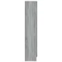 Vitrina madera contrachapada gris Sonoma 82,5x30,5x150 cm de vidaXL, Librerías y estanterías - Ref: Foro24-815118, Precio: 12...