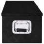 Caja de almacenaje de aluminio negro 80x39x30 cm de vidaXL, Cajas de herramientas - Ref: Foro24-152253, Precio: 167,36 €, Des...