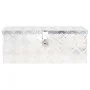 Silver aluminum storage box 60x23.5x23 cm by vidaXL, Toolboxes - Ref: Foro24-152248, Price: 91,05 €, Discount: %