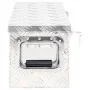 Silver aluminum storage box 60x23.5x23 cm by vidaXL, Toolboxes - Ref: Foro24-152248, Price: 91,05 €, Discount: %