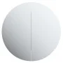 Armario de baño con espejo redondo y LED blanco 47x47x17,5 cm de vidaXL, Tocadores de baño - Ref: Foro24-345583, Precio: 111,...