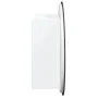 Armario de baño con espejo redondo y LED blanco 47x47x17,5 cm de vidaXL, Tocadores de baño - Ref: Foro24-345583, Precio: 111,...