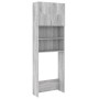 Armario de lavadora gris Sonoma 64x25,5x190 cm de vidaXL, Accesorios para lavadoras y secadoras - Ref: Foro24-815070, Precio:...