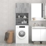 Armario de lavadora gris Sonoma 64x25,5x190 cm de vidaXL, Accesorios para lavadoras y secadoras - Ref: Foro24-815070, Precio:...