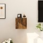 Mueble para TV de pared color roble ahumado 30,5x30x30 cm de vidaXL, Muebles TV - Ref: Foro24-815135, Precio: 21,21 €, Descue...