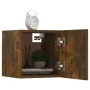 Mueble para TV de pared color roble ahumado 30,5x30x30 cm de vidaXL, Muebles TV - Ref: Foro24-815135, Precio: 20,95 €, Descue...