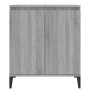 Aparador de madera contrachapada gris Sonoma 60x35x70 cm de vidaXL, Aparadores - Ref: Foro24-815160, Precio: 59,57 €, Descuen...