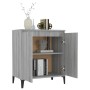 Aparador de madera contrachapada gris Sonoma 60x35x70 cm de vidaXL, Aparadores - Ref: Foro24-815160, Precio: 59,57 €, Descuen...
