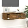 Armario de pared contrachapado roble ahumado 60x26x18,5 cm de vidaXL, Estantes y estanterías - Ref: Foro24-815078, Precio: 36...