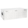 Caja de almacenaje de aluminio plateado 90x47x33,5 cm de vidaXL, Cajas de herramientas - Ref: Foro24-152254, Precio: 169,25 €...