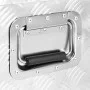 Aufbewahrungsbox aus silbernem Aluminium, 90 x 47 x 33,5 cm von vidaXL, Werkzeugkästen - Ref: Foro24-152254, Preis: 162,41 €,...