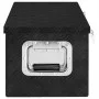 Caja de almacenaje de aluminio negro 70x31x27 cm de vidaXL, Cajas de herramientas - Ref: Foro24-152251, Precio: 125,37 €, Des...