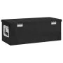 Caja de almacenaje de aluminio negro 70x31x27 cm de vidaXL, Cajas de herramientas - Ref: Foro24-152251, Precio: 125,37 €, Des...