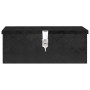 Caja de almacenaje de aluminio negro 60x23,5x23 cm de vidaXL, Cajas de herramientas - Ref: Foro24-152249, Precio: 106,04 €, D...