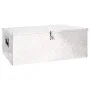Silver aluminum storage box 100x55x37 cm by vidaXL, Toolboxes - Ref: Foro24-152256, Price: 245,58 €, Discount: %