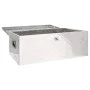 Caja de almacenaje de aluminio plateado 100x55x37 cm de vidaXL, Cajas de herramientas - Ref: Foro24-152256, Precio: 245,58 €,...