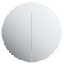 Armario de baño con espejo redondo y LED roble 40x40x17,5 cm de vidaXL, Tocadores de baño - Ref: Foro24-345582, Precio: 158,7...