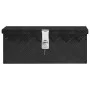 Caja de almacenaje de aluminio negro 50x15x20,5 cm de vidaXL, Cajas de herramientas - Ref: Foro24-152247, Precio: 65,22 €, De...