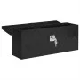 Caja de almacenaje de aluminio negro 50x15x20,5 cm de vidaXL, Cajas de herramientas - Ref: Foro24-152247, Precio: 65,22 €, De...