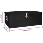Caja de almacenaje de aluminio negro 100x55x37 cm de vidaXL, Cajas de herramientas - Ref: Foro24-152257, Precio: 267,87 €, De...