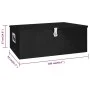Caja de almacenaje de aluminio negro 100x55x37 cm de vidaXL, Cajas de herramientas - Ref: Foro24-152257, Precio: 264,19 €, De...