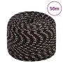 Cuerda de barco polipropileno negra 6 mm 50 m de vidaXL, Sogas y cuerdas metálicas - Ref: Foro24-152338, Precio: 13,71 €, Des...
