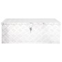Caja de almacenaje de aluminio plateado 80x39x30 cm de vidaXL, Cajas de herramientas - Ref: Foro24-152252, Precio: 140,06 €, ...