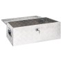 Caja de almacenaje de aluminio plateado 80x39x30 cm de vidaXL, Cajas de herramientas - Ref: Foro24-152252, Precio: 140,06 €, ...