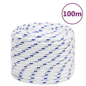 Cuerda de barco polipropileno blanco 18 mm 100 m de vidaXL, Sogas y cuerdas metálicas - Ref: Foro24-152313, Precio: 89,72 €, ...