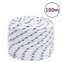 White polypropylene boat rope 18 mm 100 m by vidaXL, Ropes and metal cords - Ref: Foro24-152313, Price: 89,72 €, Discount: %