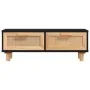 Mesa de centro madera contrachapada y de pino negro 80x40x30 cm de vidaXL, Mesas de centro - Ref: Foro24-345622, Precio: 82,0...