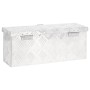 Caja de almacenaje de aluminio plateado 50x15x20,5 cm de vidaXL, Cajas de herramientas - Ref: Foro24-152246, Precio: 65,70 €,...