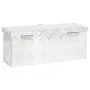 Silver aluminum storage box 50x15x20.5 cm by vidaXL, Toolboxes - Ref: Foro24-152246, Price: 64,35 €, Discount: %