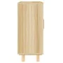 Aparador marrón madera pino maciza y ratán natural 60x30x70 cm de vidaXL, Aparadores - Ref: Foro24-345632, Precio: 109,55 €, ...