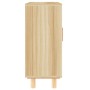 Aparador marrón madera pino maciza y ratán natural 60x30x70 cm de vidaXL, Aparadores - Ref: Foro24-345632, Precio: 105,50 €, ...
